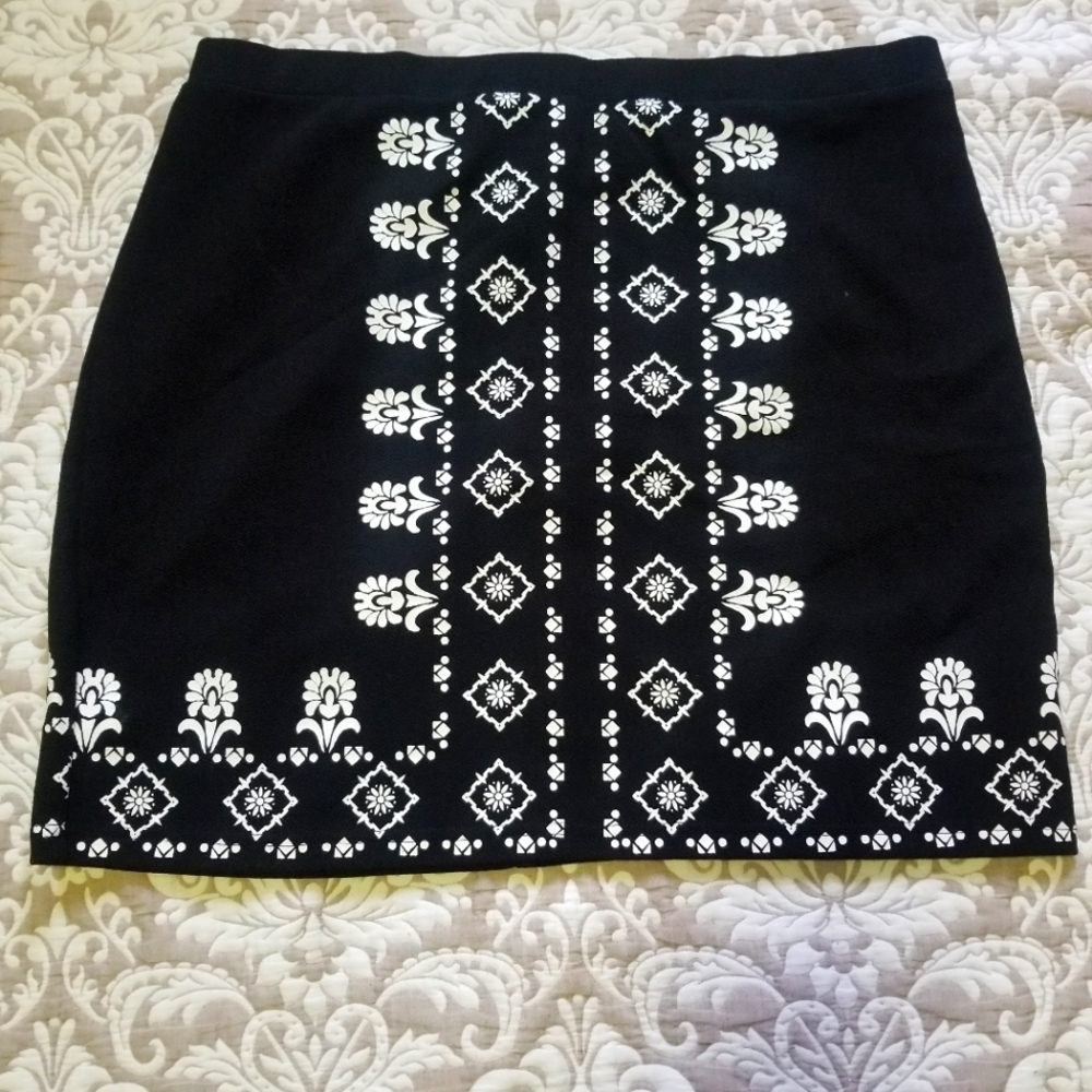 Printed skirt